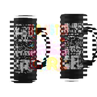 Big Sister Of The Two Sweet Birthday Girl Donut 2Nd Birthday Coffee Mug - Monsterry