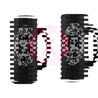 Big Or Small Save Them All Save The Tatas Breast Cancer Pink Coffee Mug - Thegiftio
