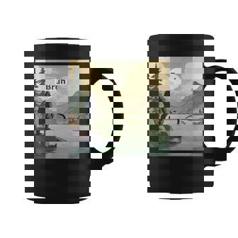 Bigfoot Sasquatch Loch Ness Monster Bruh Coffee Mug | Seseable CA