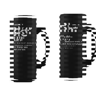 Biker The Perfect Man Motorcycle Definition Coffee Mug | Seseable FR