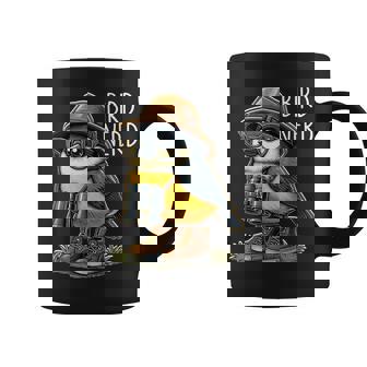 Bird Nerd Divertido Observación De Aves Observación De Aves Amante De Aves Observador De Aves Taza de café - Regaloses