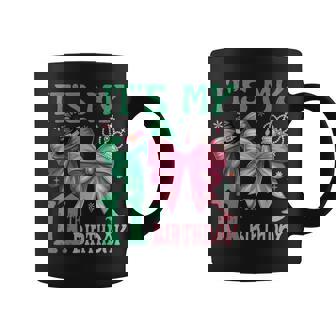 Birthday Girl It's My 11Th Birthday Witch Pink And Green Coffee Mug - Monsterry