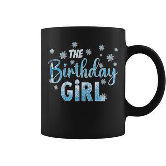 The Birthday Girl Snowflakes Themed Matching Birthday Coffee Mug - Thegiftio UK