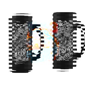 Birthday Monster Truck 3 Year Old Boys 3Rd Party Born 2023 Coffee Mug - Monsterry