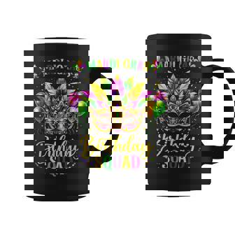 Birthday Squad Mardi Gras Crew Party Girl Toddler Boys Coffee Mug - Monsterry