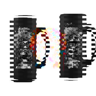 Black Queen Dripping Afro Melanin Junenth Coffee Mug - Thegiftio