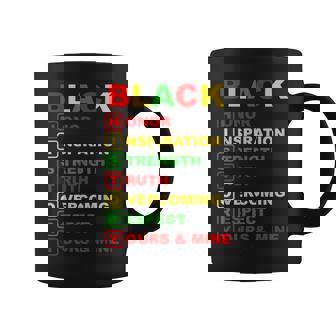 Black History Month Pride Melanin African American Women Coffee Mug | Mazezy