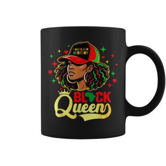 Black History Month Black Queen African American Pride Coffee Mug | Seseable CA