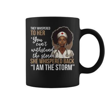 Black History Nursing Nurse Proud African American Ladies Coffee Mug - Thegiftio UK