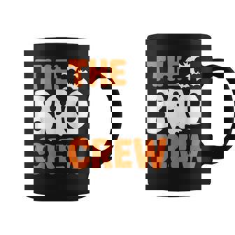 The Boo Crew Comedy Ghost Spooky Season Outfit Coffee Mug | Mazezy