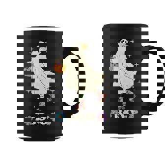 Boo Roller Skating Hippie Ghost Love Roller Skate Halloween Coffee Mug | Mazezy