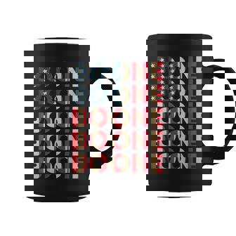 Boone Personalized Name Vintage Retro Us Flag Woman Man Coffee Mug | Seseable UK