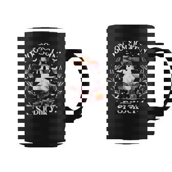 Boot Scootin Spooky Retro Western Halloween Cute Ghost Coffee Mug | Seseable CA