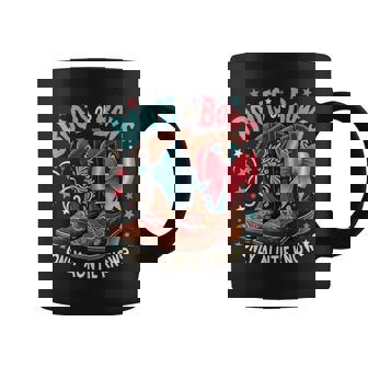 Boots Or Bows Only Auntie Knows Aunt Baby Announcement Coffee Mug - Monsterry