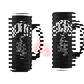 Boxing Gloves Boxer Graphic Coffee Mug - Seseable