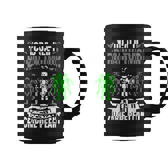 Brain Tumor Warrior Brain Cancer Coffee Mug - Monsterry