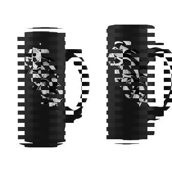 Brass Knuckles Blackwork Tattoo Flash Coffee Mug - Thegiftio