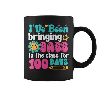 I Been Bringing Sass To The Class For 100Th Day Of School Coffee Mug - Thegiftio