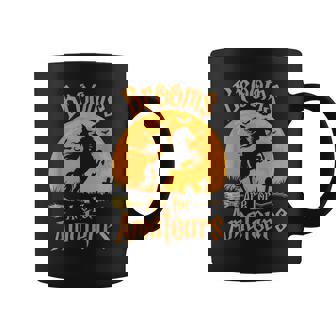 Brooms Are For Amateurs Halloween Horse Riding Horseback Coffee Mug - Thegiftio