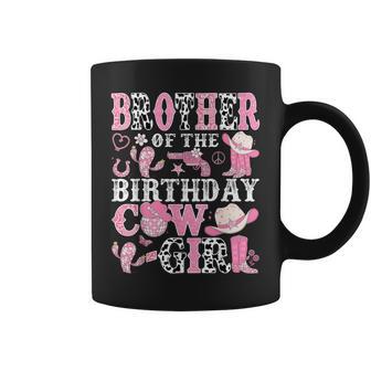 Brother Of The Birthday Cow-Girl Rodeo Cowgirl Birthday Coffee Mug - Monsterry
