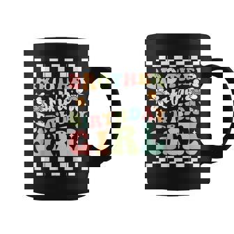 Brother Of The Birthday Girl Family Groovy Birthday Party Coffee Mug | Mazezy