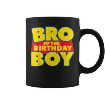 Brother Bro Of The Toy Birthday Boy Story Theme B-Day Coffee Mug - Thegiftio UK