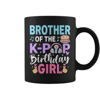 Brother Of The K-Pop Birthday Girl Coffee Mug - Thegiftio UK