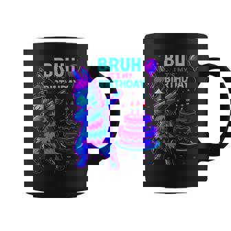 Bruh Its My Birthday Llama Pinata Family Party Bday Coffee Mug - Thegiftio