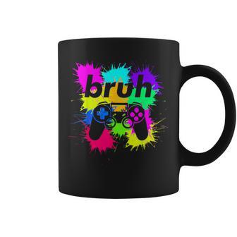 Bruh Meme Video Game Controller Cool Gamer Boy N Boys Men Coffee Mug - Thegiftio UK