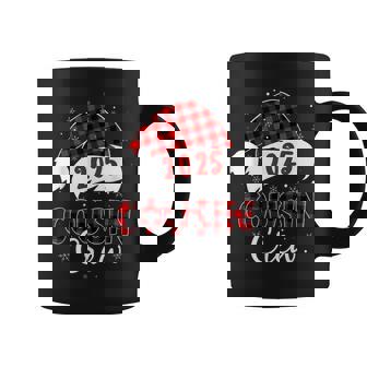 Buffalo Plaid Santa 2025 Cousin Crew Christmas Xmas Holiday Coffee Mug | Seseable UK
