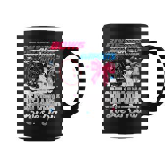 Burnouts Or Bows Great Grandma Loves You Gender Reveal Party Coffee Mug | Seseable FR