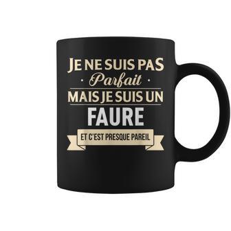 Cadeau Humour Faure Nom De Famille Tasse - Cadeauxyz