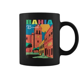 Calles Dealvador Bahía Brasil Arteintage Taza de café - Regaloses