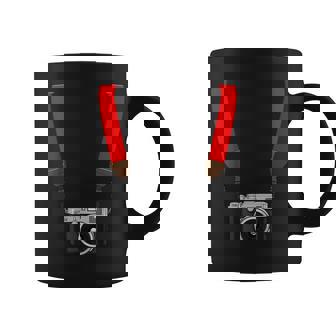 Cámara Con Correa Roja Fotografía Divertida Fotógrafo Taza de café - Regaloses