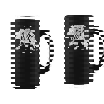 Camisa De Oso De Abuelo Desgastada Para Anuncio De Embarazo Taza de café - Regaloses