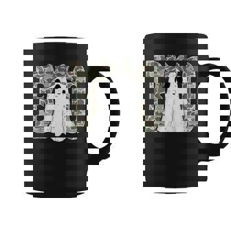 Camo Ghost Boo Spooky Season Fall Halloween Toddler Girls Coffee Mug - Seseable