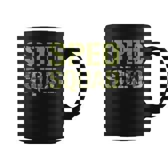 Camo Special Education Camouflage Retro Camo Sped Squad Coffee Mug | Mazezy