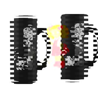 Candy Raccoon Retro Japanese Small Vintage 80S Anime Manga Coffee Mug | Seseable FR