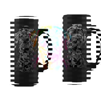 Cane Corso Perro Dueño Dibujos Animados Con Un Cane Corso Taza de café - Regaloses