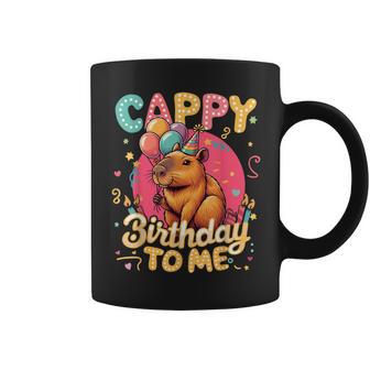 Cappy Birthday To Me Capy Birthday Cute Capybara Boys Girls Coffee Mug - Thegiftio UK