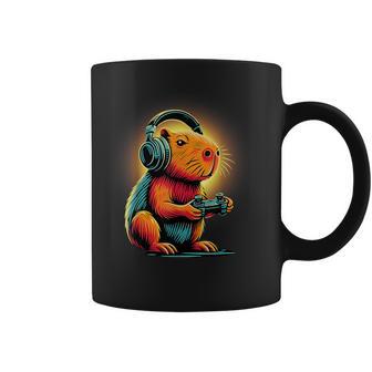 Capybara Gaming Gamer Capybara Classic Coffee Mug | Seseable CA
