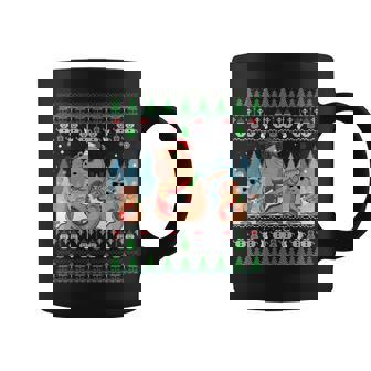 Capybara Pull De Noël Moche Capybara Jouant De La Guitare Noël Manche Longue Tasse - Cadeauxyz