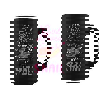 Caracol Chica Caracol Romano Taza de café - Regaloses