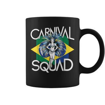 Carnival Squad Apparel For Brazilian Party Products Brazil Coffee Mug | Mazezy