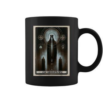 Carta Del Tarot El Hierofante Taza de café - Regaloses
