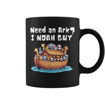 Cartoon Animal Need An Ark I Noah Guy Christian Coffee Mug - Thegiftio UK