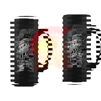 Casco Centurión Romano Hecho Del Coliseo Taza de café - Regaloses