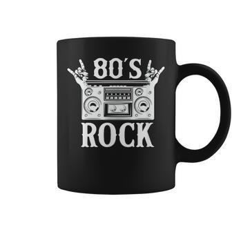 Casete De Rock De Los Años 80 Para Hombres Es Niños Y Niñas Retro Rock Taza de café - Regaloses