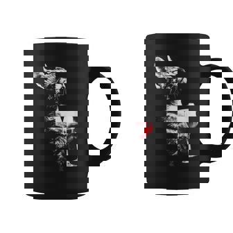 Cat Drinking Wine Cute Cat Holding Red Wine Lovers Coffee Mug - Thegiftio