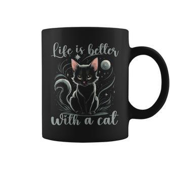 Cats Lover Cute Cat Coffee Mug - Thegiftio UK